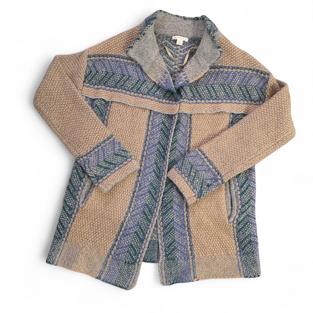 Cato Multicolor Patterned Cardigan - image 9